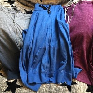 3 hoodies